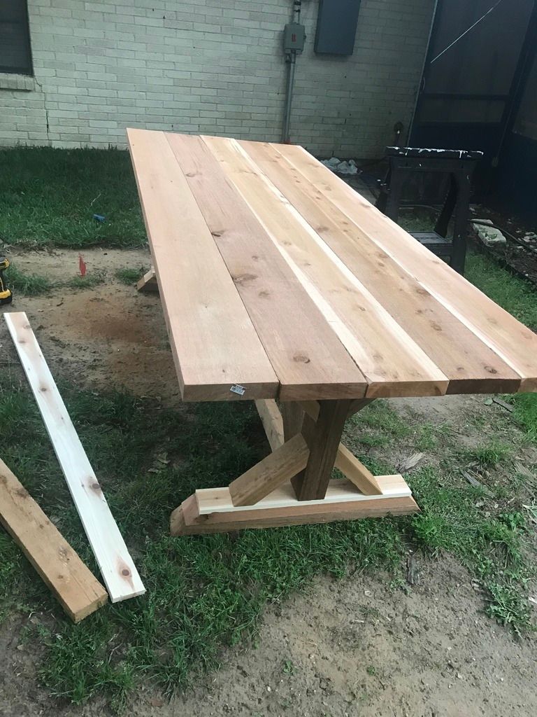 Sealant for cedar picnic table? Texas Hunting Forum